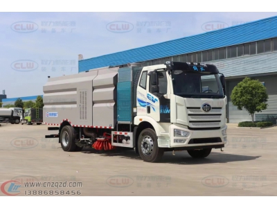 洗掃車的發展方向及新能源洗掃車的未來趨勢